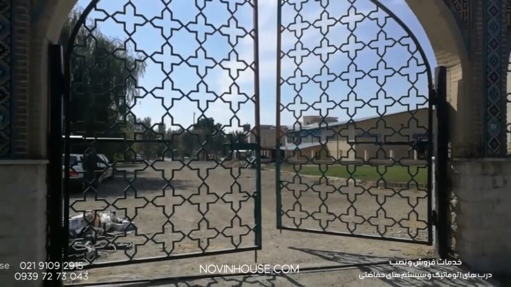 جک Kone Gates 600 نصبشده روی درب پروژه مهرشهر کرج